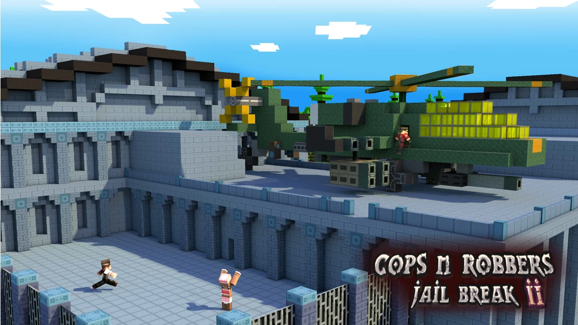 Cops N Robbers: Prison Games 2 screenshot